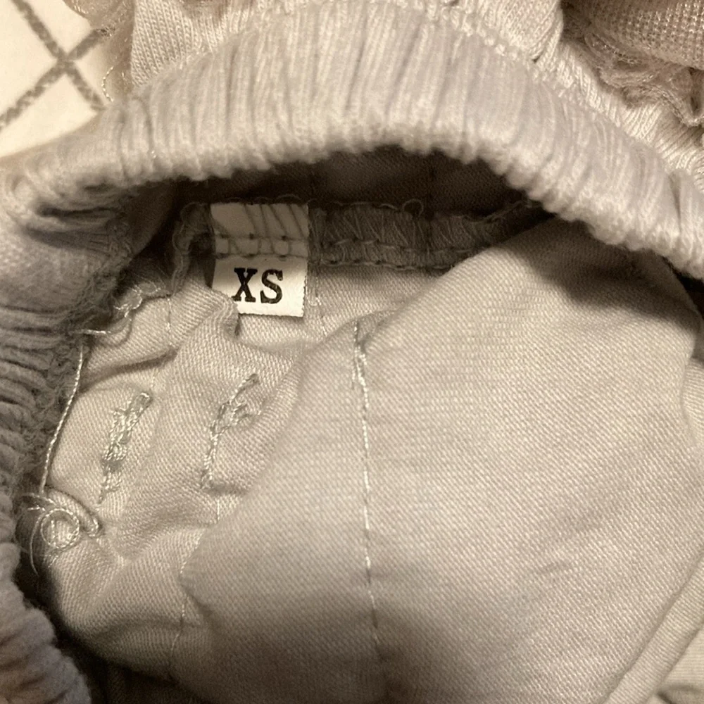Grey Ruffle Diaper Cover - Picture 4 of 4